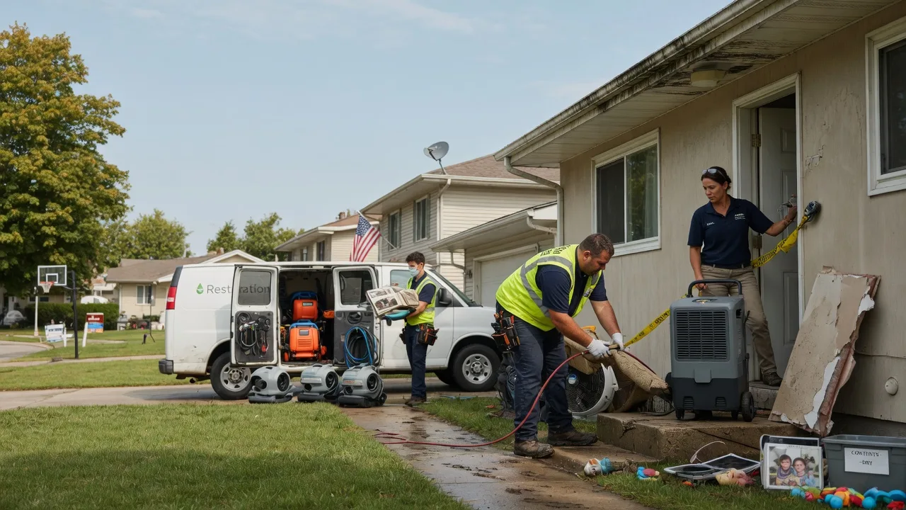 Water Damage Restoration in Edwardsville, IL near me